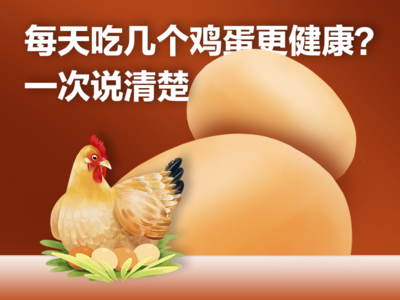 “每天吃几个鸡蛋更健康”有答案了！速对照