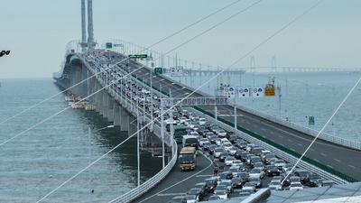 受台风“桦加沙”影响，港珠澳大桥主桥将封闭