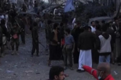 以军猛烈空袭也门首都致150人死伤，针对胡塞投弹量最大一次空袭