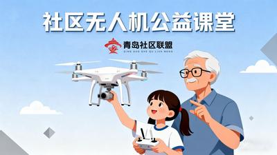 干货满满！青岛市社区联盟平台无人机系列公益课程“飞”进泰都社区