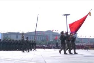 全新兵种！信息支援部队方队首次亮相天安门广场