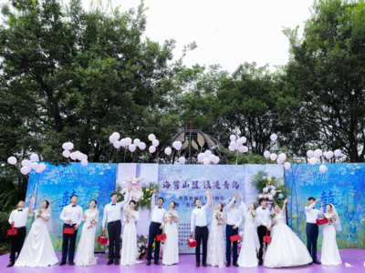 集體婚禮+游園，深度激活區域“甜蜜經濟”