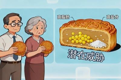 1块月饼=4碗饭？儿童和老人这样吃才安全