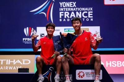 法国羽毛球公开赛落幕，冯彦哲/黄东萍混双夺冠