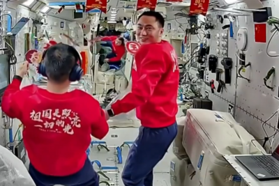 视频来了！神二十乘组国庆假期这样过