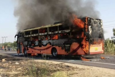 印度拉贾斯坦邦巴士起火已致至少19人死亡