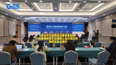 青岛市学前教育优质普惠发展和基础教育扩优提质三年行动计划新闻发布会举行