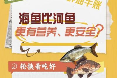 辟谣手账 | 海鱼比河鱼更有营养、更安全？