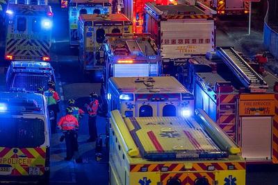 香港警方于大埔宏福苑设立限制飞行区