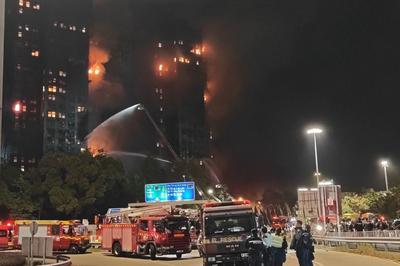 香港大埔火灾已致55人遇难