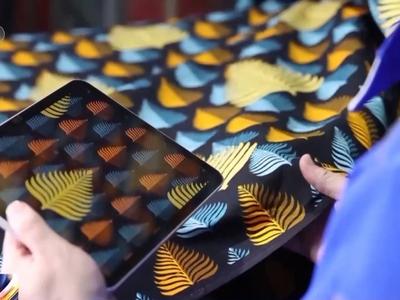 一线调研丨一块蜡布“爆单”海外市场 纱线“织”出无限可能