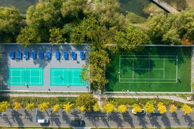 李村河畔体育场“上新”，市民尽享运动乐趣