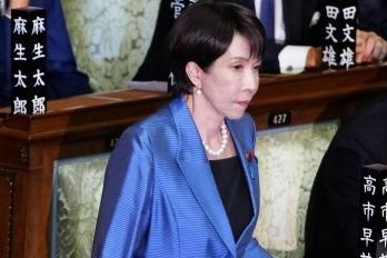 日本前首相接连批评高市早苗错误言论