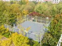 李村河畔体育场“上新”，市民尽享运动乐趣