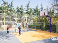 李村河畔体育场“上新”，市民尽享运动乐趣