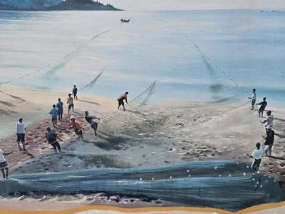 沙滩拉大网：老手艺有了新身份
