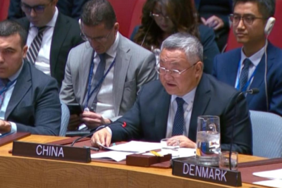 违反停火协议400多次，中国代表安理会上点名以色列