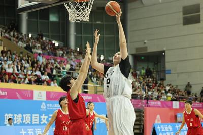 赢了！十五运会U-18女篮决赛山东队战胜江苏队