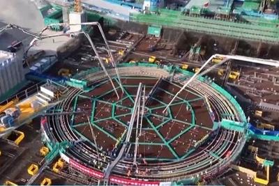 我国首个采用冷却塔的“华龙一号”核电站在山东正式开建