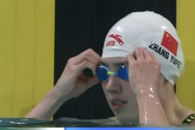 祝贺！张雨霏夺得十五运会女子100米蝶泳冠军