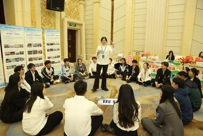 青岛市学生联合会举办“青春文创·联结你我”主题集市活动