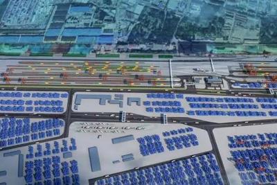 海铁联运能力将跻身全国前列！青岛港前湾港区北岸铁路扩能改造工程开工