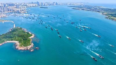 牢记嘱托 逐梦深蓝丨灵山岛“负碳海岛”的生态实践，树起人海共荣新样板