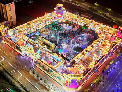 全龄畅玩、光影沉浸！青岛山海间不夜城主题街区焕新升级