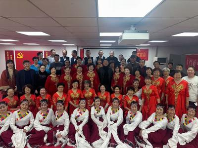 迎元旦 聚邻里|顺昌路社区与北岭山社区文艺汇演传递和美温情 