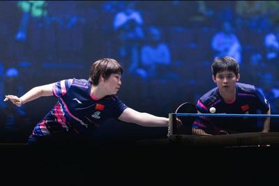 成都混合团体世界杯第一阶段第二轮，国乒8-0战胜埃及队