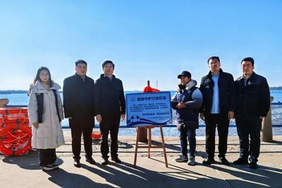 “蓝海守护行动”一期工程在青岛五四广场至奥帆中心段正式启动