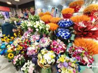 元旦将至，青岛花卉热销