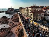 假日尾声，到琴屿路邂逅一场温柔的日落！