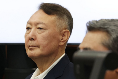 韩国前总统尹锡悦涉嫌发动内乱案举行结案庭审