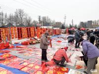 年味上線！平度金溝子大集迎春氛圍感拉滿