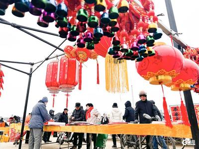 年味上线！平度金沟子大集迎春氛围感拉满