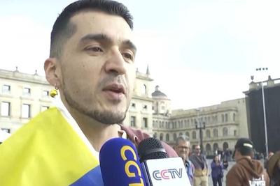 哥伦比亚多地举行大规模示威，谴责美国干涉内政