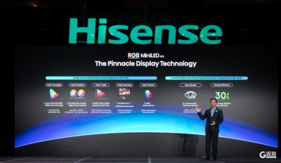 跨代领先！海信CES 2026发布全新一代RGB-Mini LED电视