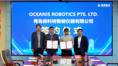蓝谷企业森科特牵手新加坡科创企业，共拓百亿级船舶清洗服务市场