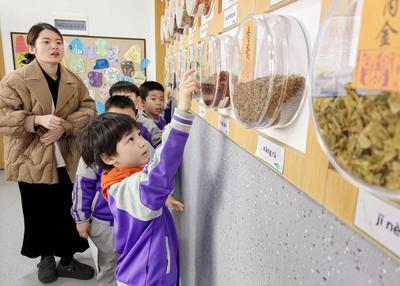 将中医文化融入乐考，青岛育新小学组织开展低年级综合素养评价活动