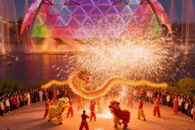 东方伊甸园国潮嬉乐节启幕，传统文化与国潮元素添彩新春文旅