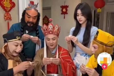 名人陪你包饺子、上春晚？这种AI拜年火了，但要注意......