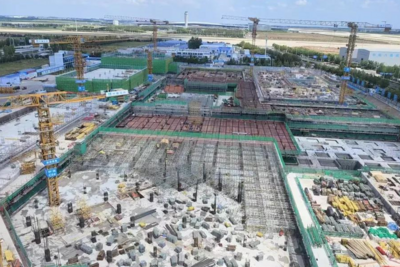 最新建设进展！青岛空港商务区项目地下工程完工