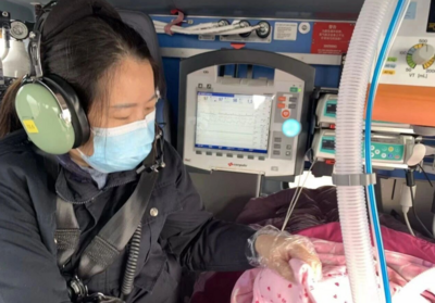 从莱西至崂山，空中“120”用时27分钟，完成危重患者转运！