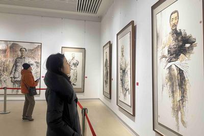 “回家过年—杜大恺、赵建成、徐青峰美术作品联展”开幕式今日举办