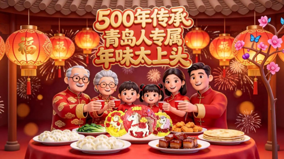 Unbox Qingdao·非遗篇丨500年传承，青岛人专属年味太上头！