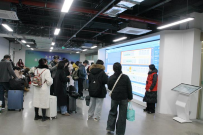 无风雨换乘，地下“转场”更丝滑！一起看今年春运青岛北站东广场新变化→