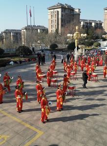 毕家上流社区初一团拜闹新春 居民同乐迎马年