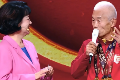 青岛“硬核大爷”登上央视银龄春晚！他是中国首位70岁以上百米跑进14秒老人