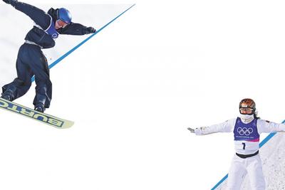 好事成双！苏翊鸣首金，徐梦桃卫冕